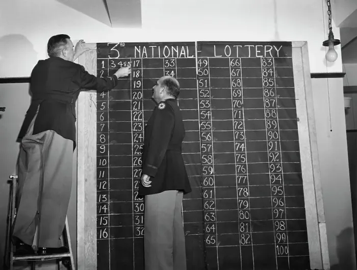 Framed Print : World War II Draft Lottery Framed Print : World War II Draft Lottery