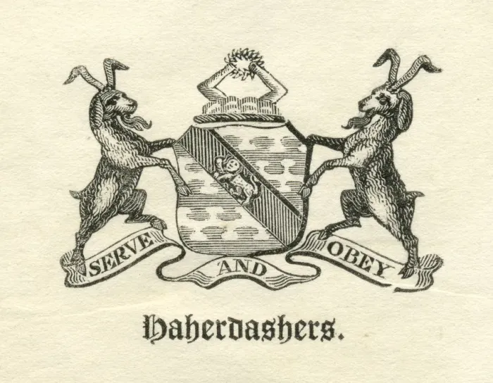 Framed Print : Worshipful Company of Haberdashers armorial Framed Print : Worshipful Company of Haberdashers armorial