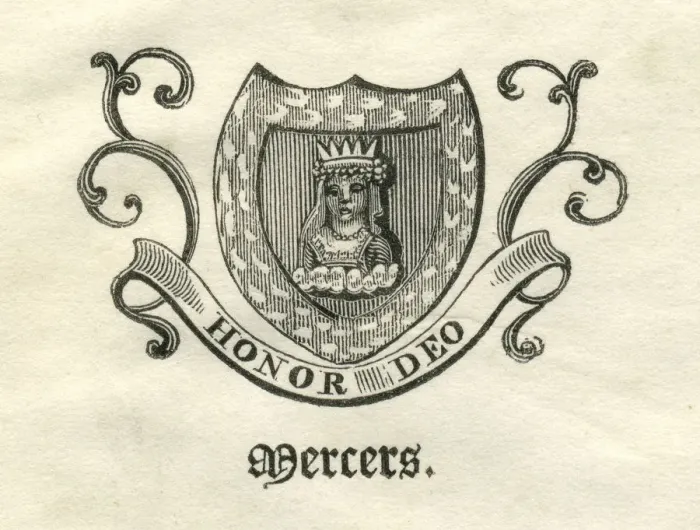 Framed Print : Worshipful Company of Mercers armorial Framed Print : Worshipful Company of Mercers armorial