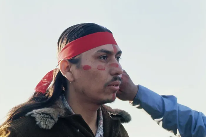 Framed Print : Wounded Knee Occupation, 1973
