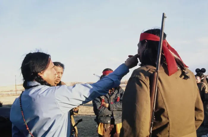 Framed Print : Wounded Knee Occupation, 1973 Framed Print : Wounded Knee Occupation, 1973