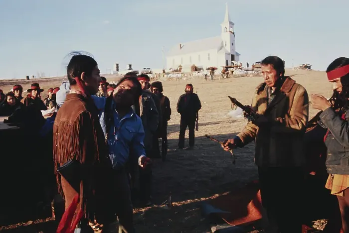 Framed Print : Wounded Knee Occupation, 1973 Framed Print : Wounded Knee Occupation, 1973