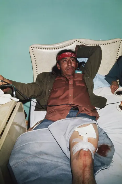 Framed Print : Wounded Knee Occupation, 1973 Framed Print : Wounded Knee Occupation, 1973