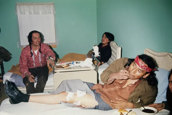 Framed Print : Wounded Knee Occupation, 1973 Framed Print : Wounded Knee Occupation, 1973