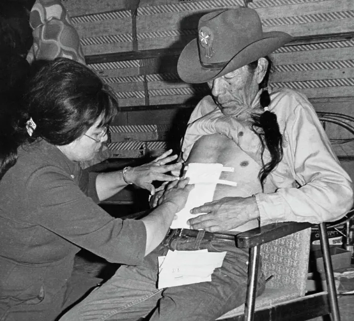 Framed Print : Wounded Knee Occupation, 1973 Framed Print : Wounded Knee Occupation, 1973