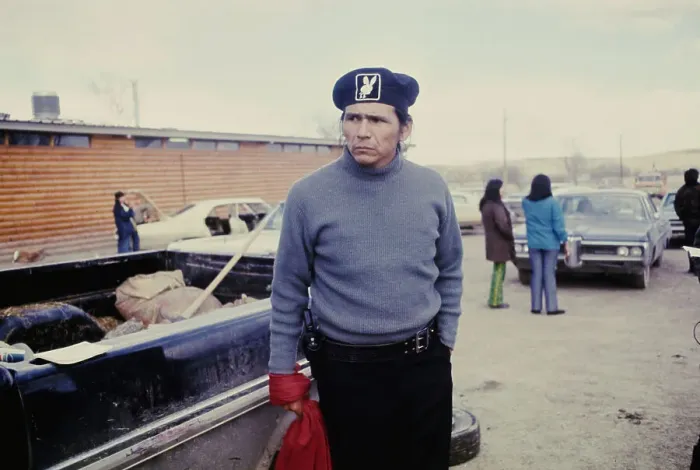 Framed Print : Wounded Knee Occupation, 1973