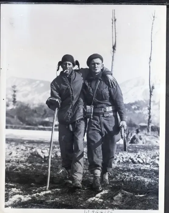 Framed Print : Wounded Soldier Being Helped Framed Print : Wounded Soldier Being Helped