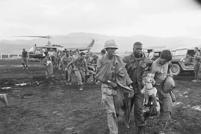 Framed Print : Wounded Soldiers Walking to Field Hospital Framed Print : Wounded Soldiers Walking to Field Hospital