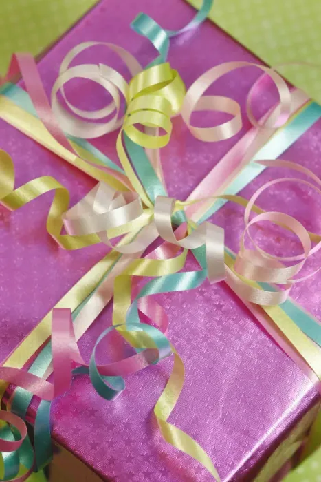Framed Print : Wrapped present Framed Print : Wrapped present