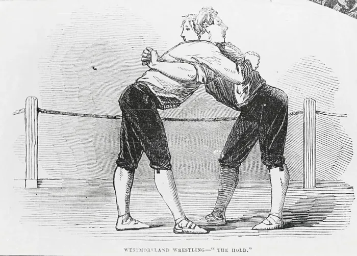 Framed Print : Wrestling Hold Framed Print : Wrestling Hold