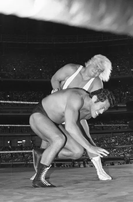Framed Print : Wrestling Professionals in Action Framed Print : Wrestling Professionals in Action