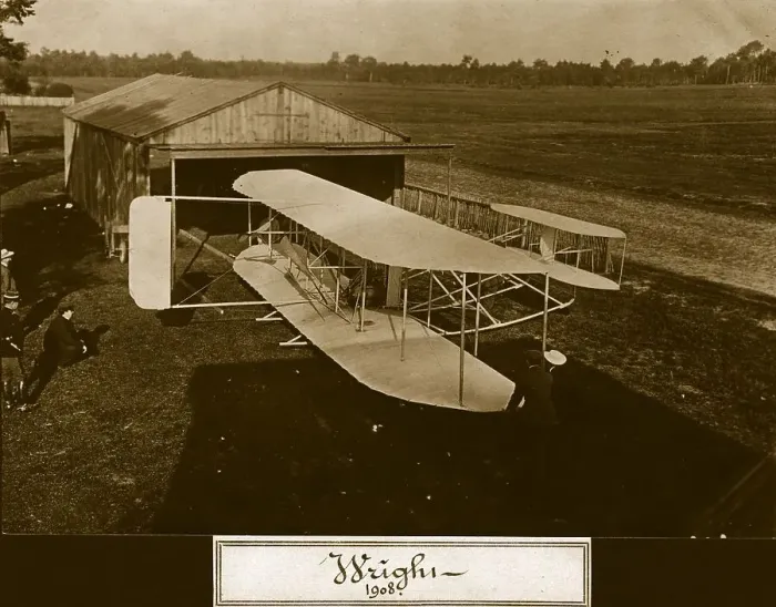 Framed Print : Wright Biplane Framed Print : Wright Biplane