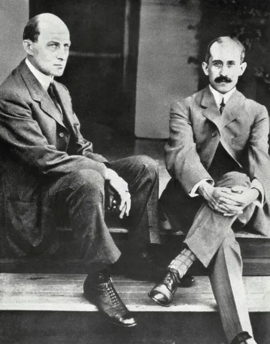 Framed Print : The Wright Brothers
