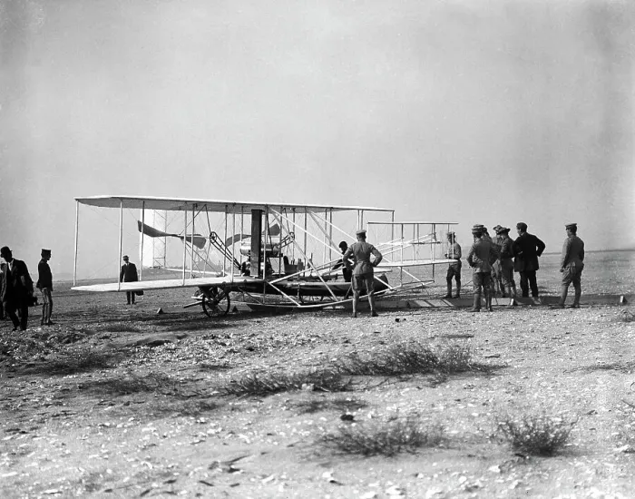 Framed Print : A Wright Brothers Airplane Framed Print : A Wright Brothers Airplane