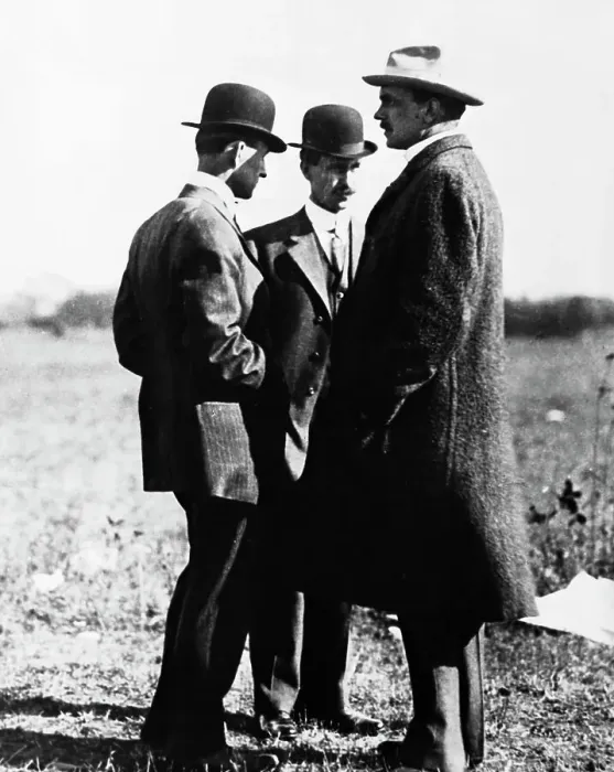 Framed Print : Wright Brothers with Allan Ryan Framed Print : Wright Brothers with Allan Ryan