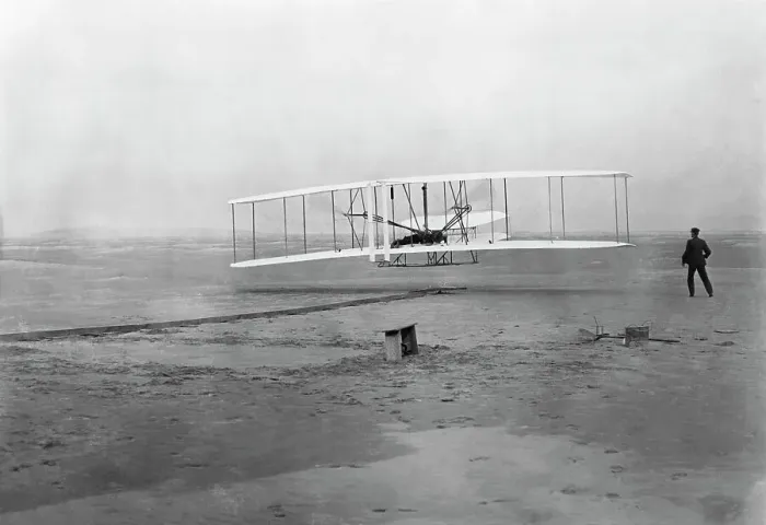 Framed Print : Wright Brothers First Flight Framed Print : Wright Brothers First Flight