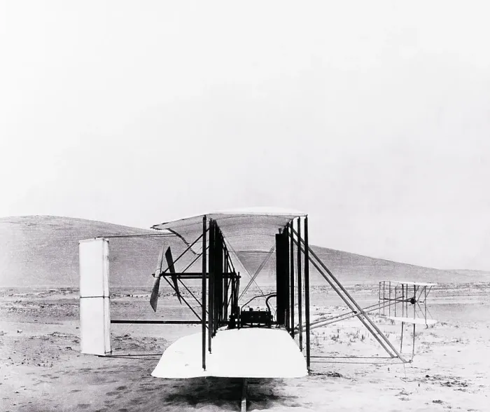 Framed Print : Wright Flyer in Profile Framed Print : Wright Flyer in Profile