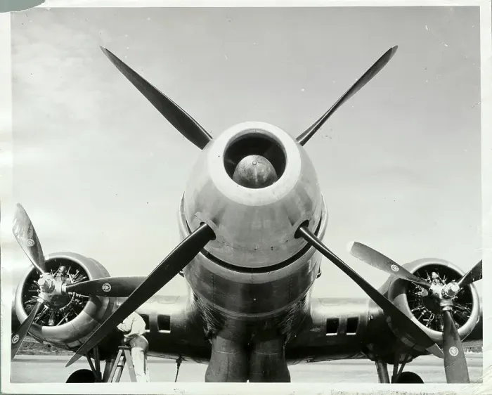 Framed Print : Wright Typhoon Turbine Plane Engine