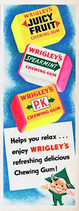 Framed Print : Wrigley's Chewing Gum Framed Print : Wrigley's Chewing Gum