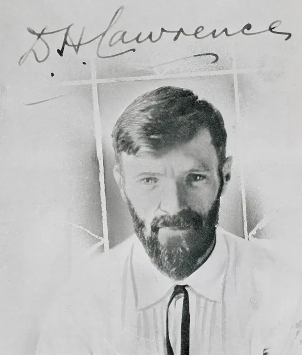 Framed Print : Writer D.H. Lawrence