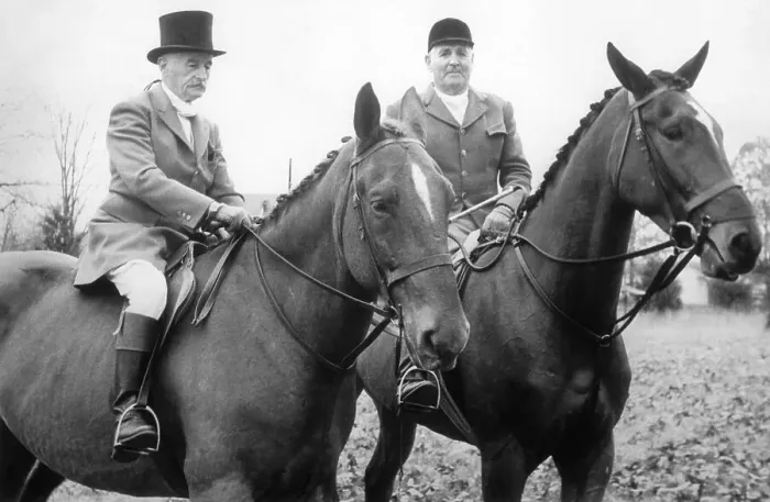 Framed Print : Writer Faulkner and Vandevender Horse Riding Framed Print : Writer Faulkner and Vandevender Horse Riding
