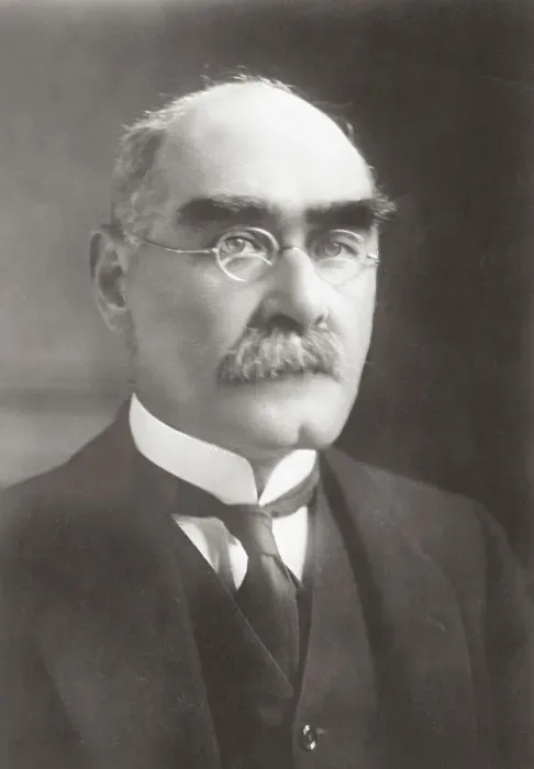 Framed Print : Writer Rudyard Kipling Framed Print : Writer Rudyard Kipling