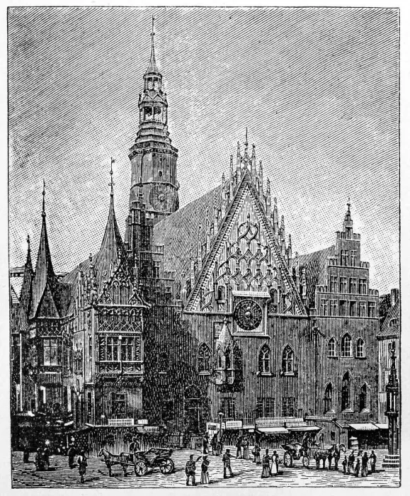 Framed Print : Wroclaw Town Hall Framed Print : Wroclaw Town Hall