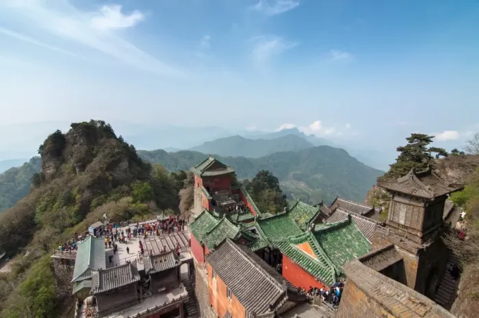Framed Print : Wudang Mountains Framed Print : Wudang Mountains