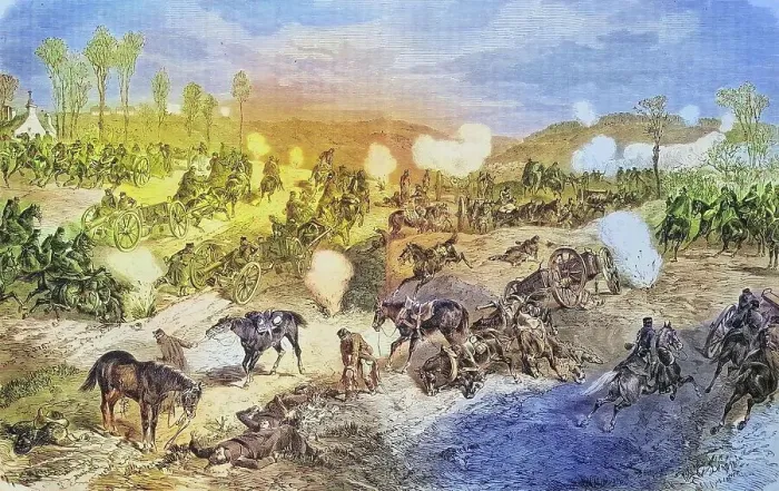 Framed Print : Wuerttembergische artillery on the highlands near Villiers, illustrated war history, German, French war 1870-1871, Germany, France, Wuerttembergische artillery on the highlands near Villiers, illustrated war history, German, French war 1870-1871 Framed Print : Wuerttembergische artillery on the highlands near Villiers, illustrated war history, German, French war 1870-1871, Germany, France, Wuerttembergische artillery on the highlands near Villiers, illustrated war history, German, French war 1870-1871