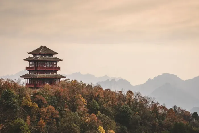 Framed Print : Wulingyuan pagoda Framed Print : Wulingyuan pagoda
