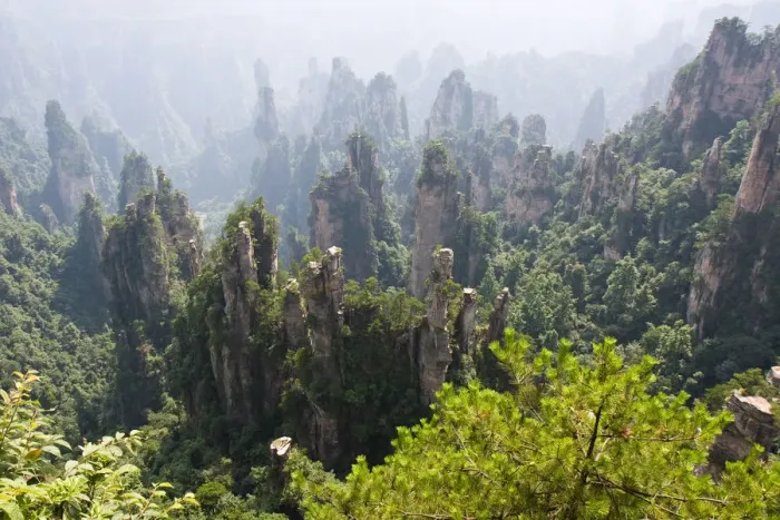 Framed Print : WuLingYuan, ZhangJiaJie, HuNan, China