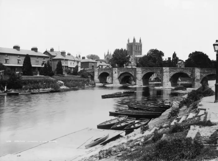 Framed Print : Wye Bridge Framed Print : Wye Bridge
