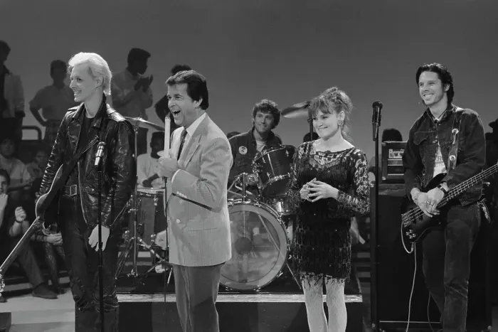 Framed Print : X on American Bandstand