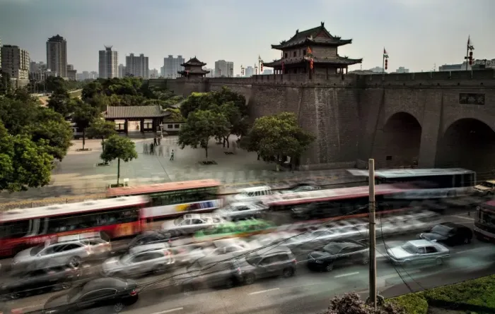 Framed Print : Xian city wall Framed Print : Xian city wall