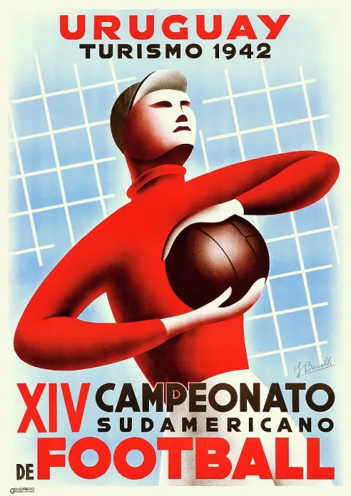 Framed Print : XIV Campeonato Sudamericano de Football Framed Print : XIV Campeonato Sudamericano de Football