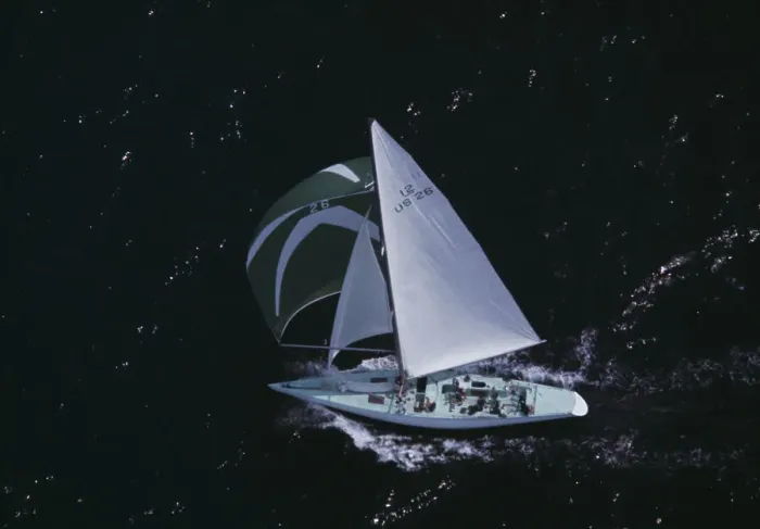 Framed Print : Yacht Courageous Framed Print : Yacht Courageous