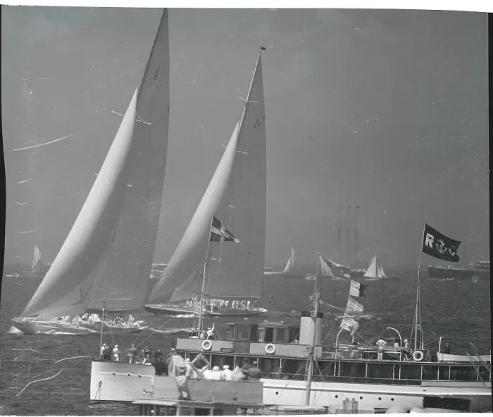 Framed Print : Yachts Competing in Race Framed Print : Yachts Competing in Race