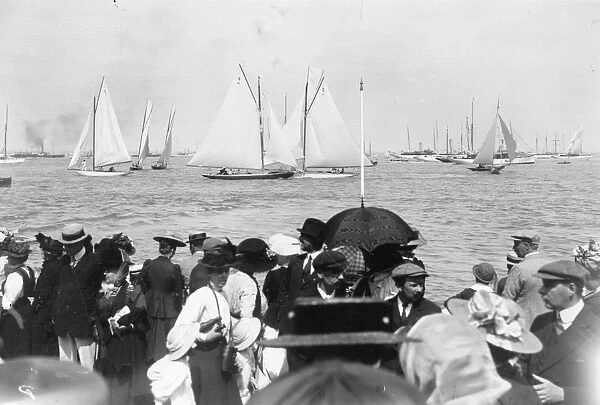 Yachts At Cowes