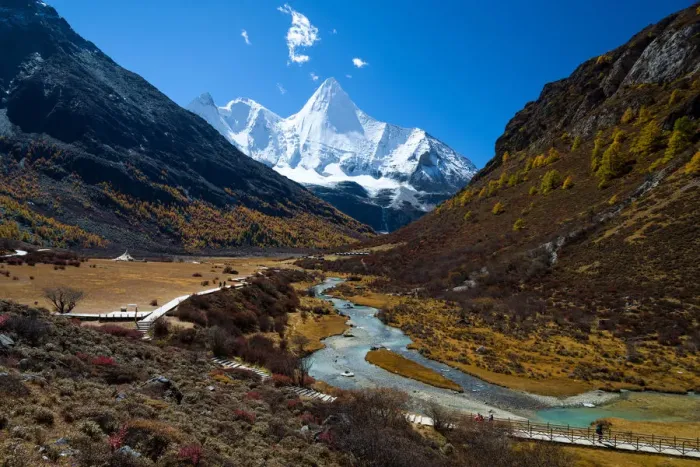 Framed Print : Yading Nature Reserve Framed Print : Yading Nature Reserve