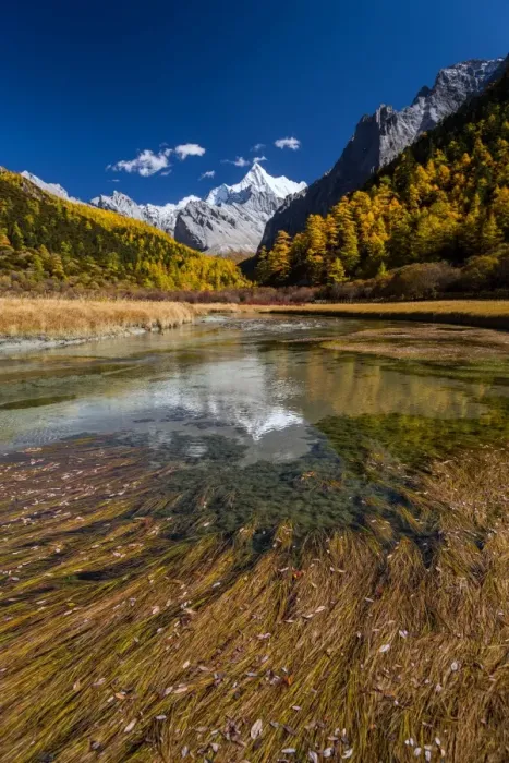 Framed Print : Yading Nature Reserve, Sichuan Province, China Framed Print : Yading Nature Reserve, Sichuan Province, China