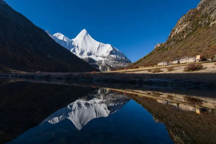 Framed Print : Yading Nature Reserve, Sichuan Province, China