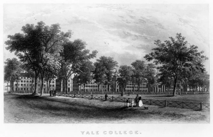 Framed Print : Yale College Framed Print : Yale College