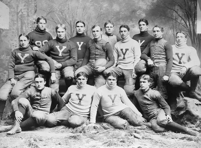Framed Print : Yale Football Team Framed Print : Yale Football Team