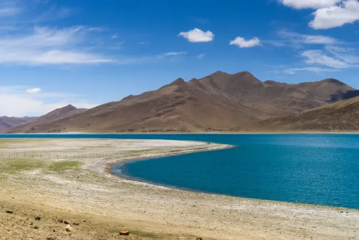Framed Print : Yamdrok Tso, Tibet, China