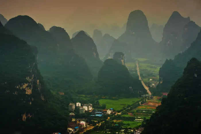 Framed Print : Yangshuo County, China