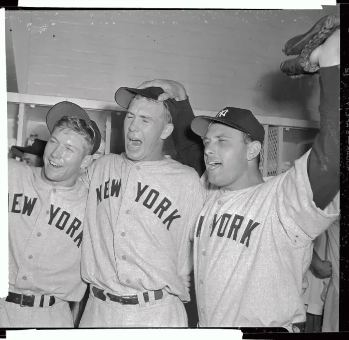 Framed Print : Three Top Yankee Baseball Players Framed Print : Three Top Yankee Baseball Players