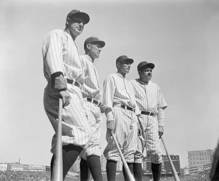 Framed Print : Yankee Champions in 1931