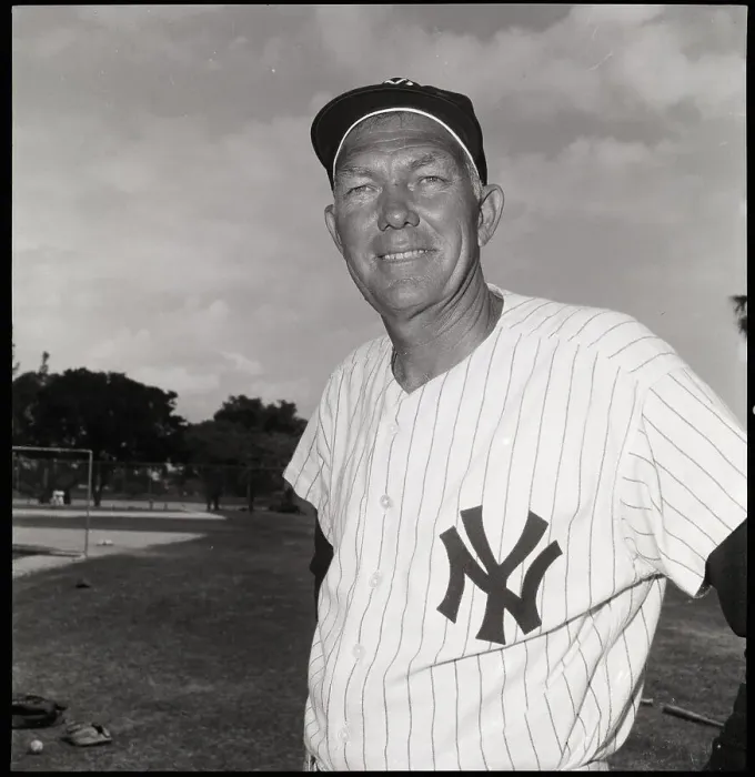 Framed Print : Yankee Coach Bill Dickey In Uniform Framed Print : Yankee Coach Bill Dickey In Uniform