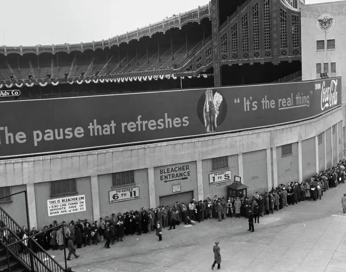 Framed Print : Yankee Stadium - 1943 World Series Framed Print : Yankee Stadium - 1943 World Series