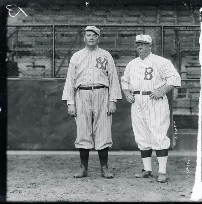 Framed Print : Yankee Teammates